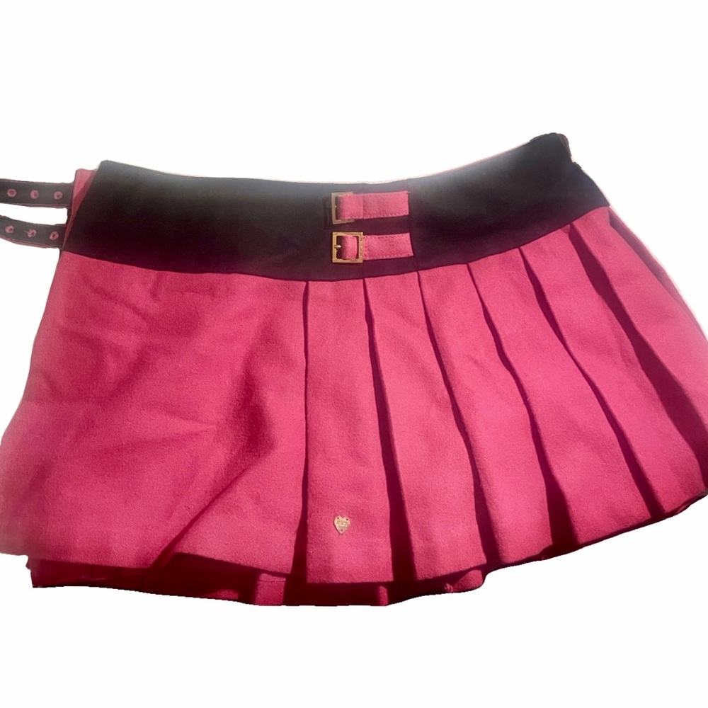 RARE Y2K JUICY COUTURE PLEATED SKIRT💗🎀